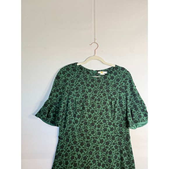 Boden • Alexis Jersey Midi Dress Enchanted Vine Floral Sz 14 - Picture 7 of 10